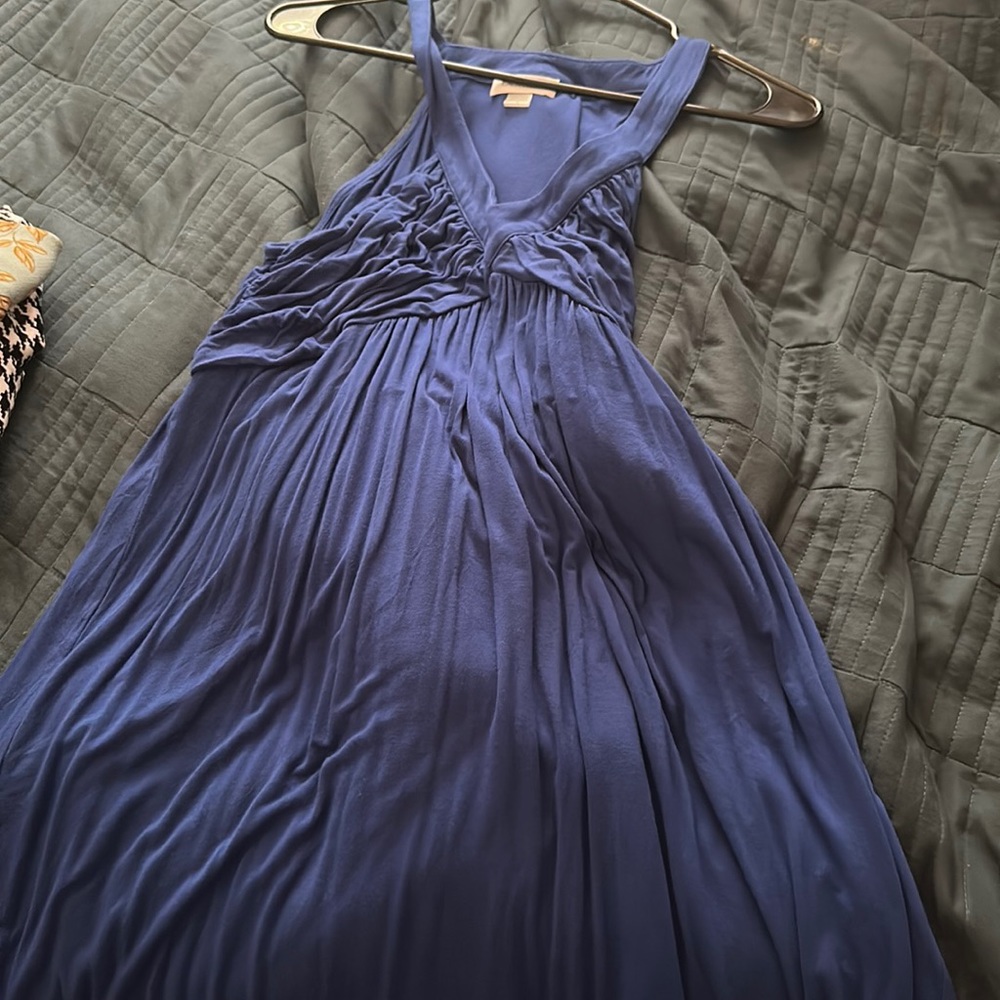 Blue super super comfy flowy dress..
